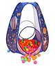 FunBlast Pop Up Ball Pool With 20 Colorful Balls - Multicolour