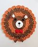 Woonie Handmade Bear Rug - Brown