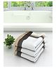 Athom Living 100% Premium Cotton Bath Towel Pack Of 3 - White