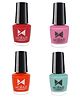 Moraze Vegan Nail Polish Pack Of 4 - 5 ml Each