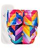 Mylo Baby Freesize Adjustable Cloth Diapers with 1 Free Insert Oeko Tex Certified Pack of 1 Rainbow Print - Multicolour
