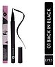 SUGAR Cosmetics - Arrested For Overstay - Waterproof Eyeliner - 01 I'll Be Black (Black Eyeliner) - Quick Drying- 100% Waterproof Eye Liner with Matte Finish