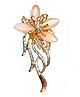 SYGA Brooch Pin Fashion Crystal Rhinestone Jewellery Pin Vintage Accessories Decoration Clothing Bouquet Brooches for Bridal Women Girl- S14