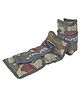 Strauss Rectangle Shape Ankle And Wrist Weight 1 Kg Pack Of 2 Camouflage Print - Grey 