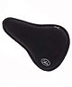 Strauss Premium Saddle Seat Cover with 100% Silicone Gel - Black