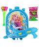Fiddlerz Holi Pichkari High Pressure Water Gun Toy Back Holding Tank with Holi Combo of 1 Pkt Holi Color & 37 Magic Balloons for Kids