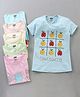 KandyFloss by Amul Half sleeves Tee Pack of 6 - Multicolor