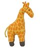 Pluchi Giraffe Stuffed Plush Soft Toy Yellow Orange Grey - Height 25 cm
