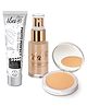 IBA Make Up Combo Set Natural Beige - 35 gm, 9 gm, 30 ml