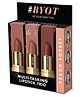 Iba Multi Tasking Lipstick Trio Peach Sorbet - 4 gm Each