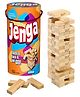 Hasbro Jenga Stacking Tower Game Beige- 54 Pieces