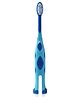 LuvLap Tiny Giffy Kids Toothbrush, Bpa Free, Toddler Manual Toothbrush for Boys & Girls, 18M+, Multicolour (Assorted Colours, Colours May Vary)