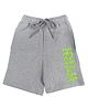 Marvel By Wear Your Mind Graphic Hulk Printed Shorts - Light Grey