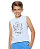 Jack & Jones Junior Half Sleeves Cotton T-Shirt Solid- Blue