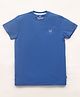 Jack & Jones Junior Half Sleeves T-Shirt- Blue
