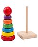 PLUSPOINT Stacking Toy Multicolour - 8 Pieces