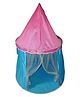 FunBlast Portable and Foldable Hexagon Polyester Castle Tent House for Kids - Pink
