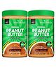 NourishVitals Irresistibly Tasty Combo Original Peanut Butter Extra Crunchy & Original Peanut Butter Creamy 750 gm Each