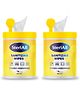  SteriAll Sanitizing Disinfectant Wipes Pack of 2- 100 Pieces