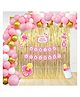 Baby Girl  Naming Ceremony Foil Kit- Multicolour