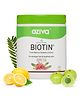 OZiva Plant Based Biotin, 10000mcg+ Biotin for Hair Growth, Lemon, Pack of 1