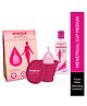 GynoCup Premium Reusable Menstrual Cup Medium Size With  Female Intimate Wash &  Sterilizing Container (Medium)
