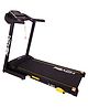 Reach T-301-4 HP Peak DC Motor Indoor Motorized Smart Hydraulic Folding Treadmill for Home Gym Running Machine with Manual Incline Smart Bluetooth Driven App Connection & Mp3 Speaker - Black