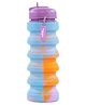 Smily Kiddos Silicone Expandable & Foldable Bottle Violet - 500 ml