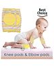 Babymoon Padded Kids Knee Elbow Protection Pads - Yellow