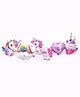 Shopping Time Unicorn Garland Foil Balloon - Multicolour