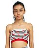 D'chica Watermelon Print Strapless Bra For Girls - Red