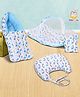 SafeChamp Lite Air Baby Feeding Pillow Bedding Set with Mosquito net and Sleeping Bag Combo - Blue