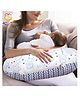 SafeChamp Shower Multipurpose Baby Feeding Pillow Nursing Cum Maternity Pillow - Blue