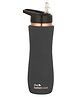 The Better Home Water Bottle With Sipper 100% Pure Copper Bottle BPA Free & Non Toxic Water Bottle With Anti Oxidant Properties of Copper Grey- 700ml 