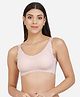 MAMMA PRESTO Full Coverage Seamless Micro Fabric Lightly Padded Breathable Maternity Bra - Brown