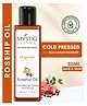Mystiq Living Rosehip Oil Organic Cold Pressed Face oil and Face glow 100% Pure Natural Oil for Hair Skin & body - 50 ML