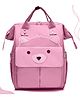 Bembika Diaper Bags for Mom and Dad, Diaper Bags for mom and Baby, Mummy Bag for Multi-Function Waterproof and Large Capacity (Bear Pink)