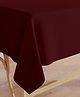 Encasa Homes Table Cloth - Maroon