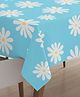 Encasa Homes Daisy Blue Table Cloth - Blue