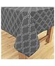Encasa Homes Grey Tiles Table Cloth - Grey