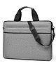 MOMISY Laptop Sleeve with Adjustable Strap - Grey