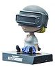 Awestuffs Pubg Diva Warrior Phone Holder Car Decoration Bobblehead Action Figure - Height 11.9 cm