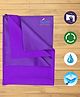 THE LITTLE LOOKERS Quicky Dry Sheets Massage Mats Water Proof Bed Protector Crib Sheets for Baby Large Pack of 2  - Purple