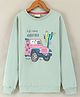 Lazy Bones Full Sleeves Sweatshirt Multiprint - Green