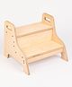 Curious Cub Step Stool - Light Brown