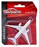 Majorette Airport License Die Cast Free Wheel Model Airplane Toy - White