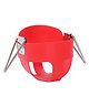 REZNOR Flexible High Back Full Bucket Chair Swing for Children's Seat Only - Red