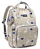 PACKNBUY Diaper Bag Backpack Unicorn Print Baby Travel and Storage Bag - Grey