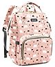 PACKNBUY Diaper Bag Backpack Fun Print Multiuse Travel Baby Bag  Pink