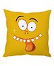 Stybuzz Eyes And Mouth Cushion Cover - Yellow